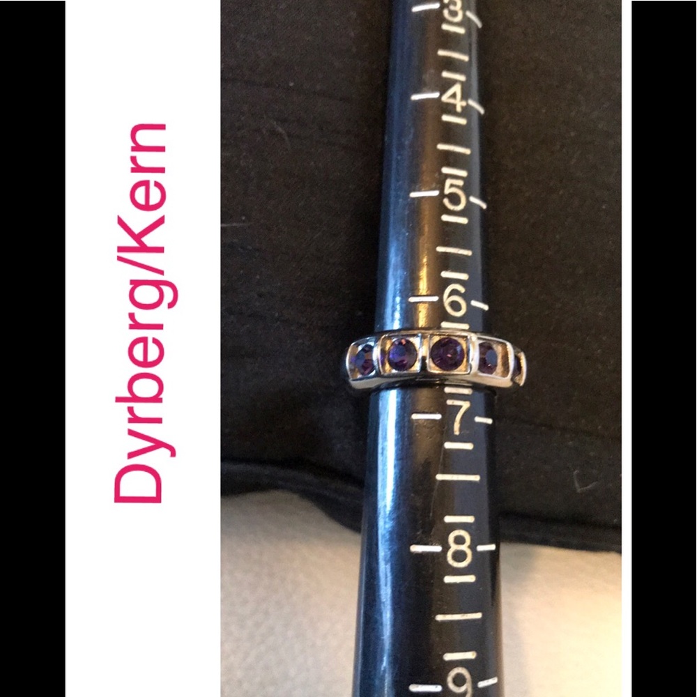 NWOT Dyrberg / Kern Ring Purple